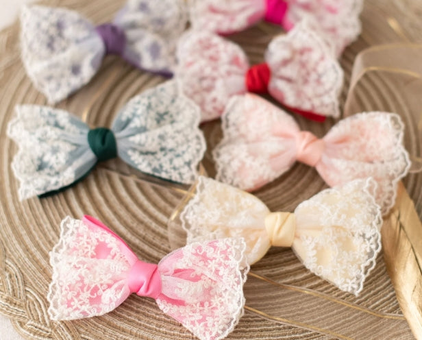 From Traditional to Trendy: The Evolution of Embroidery Bows Hiar Clip in Fashion