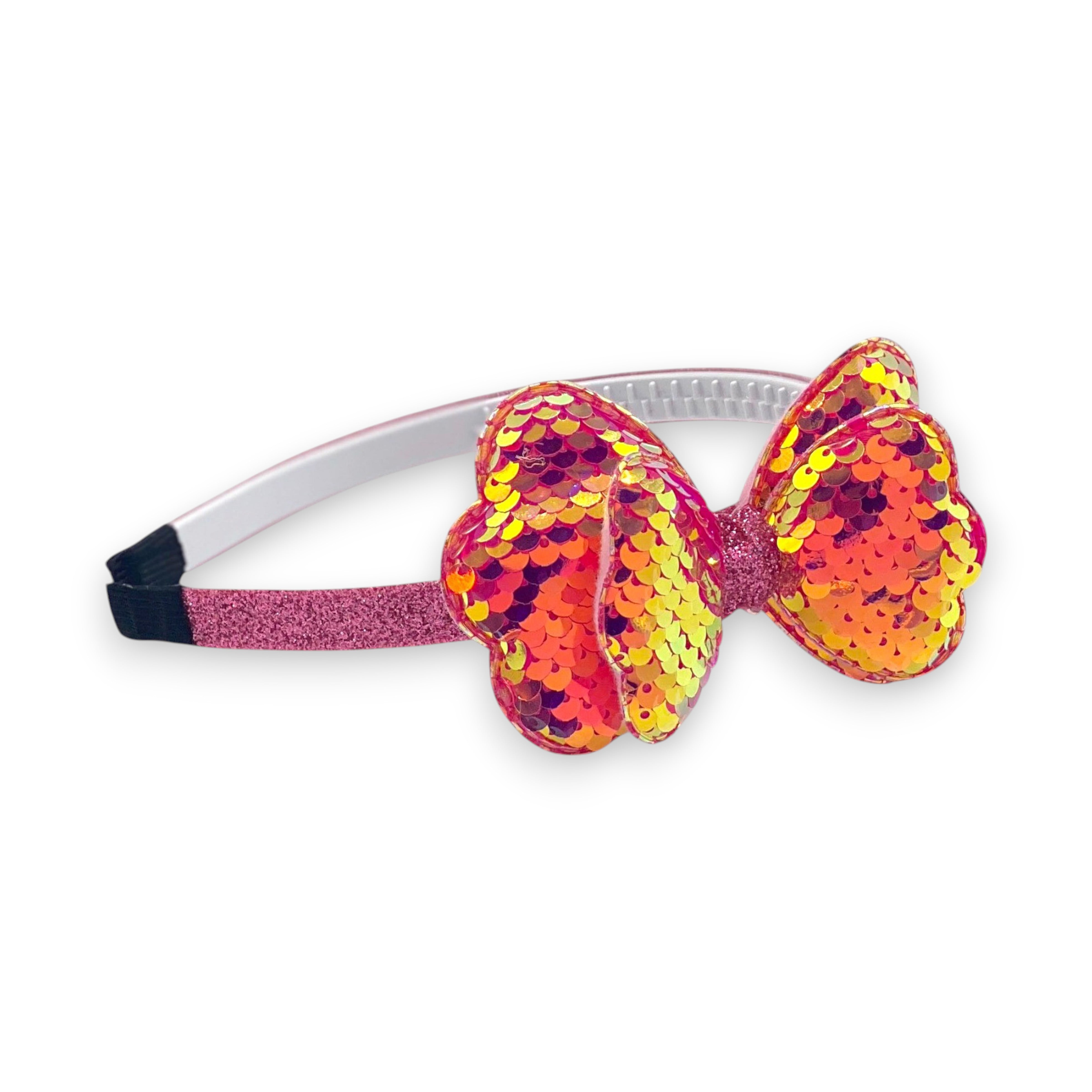Oversized Glitter Bow Headband Girls Soft Accessories for Christmas Party Girls main image 4
