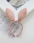 Summer Crystal - Sequin Bunny Ear Headband - 1 Pack