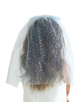 Summer Crystal - Fairy Starry Veil Crown Headband - 1 Pack