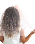 Summer Crystal - Fairy Starry Veil Crown Headband - 1 Pack