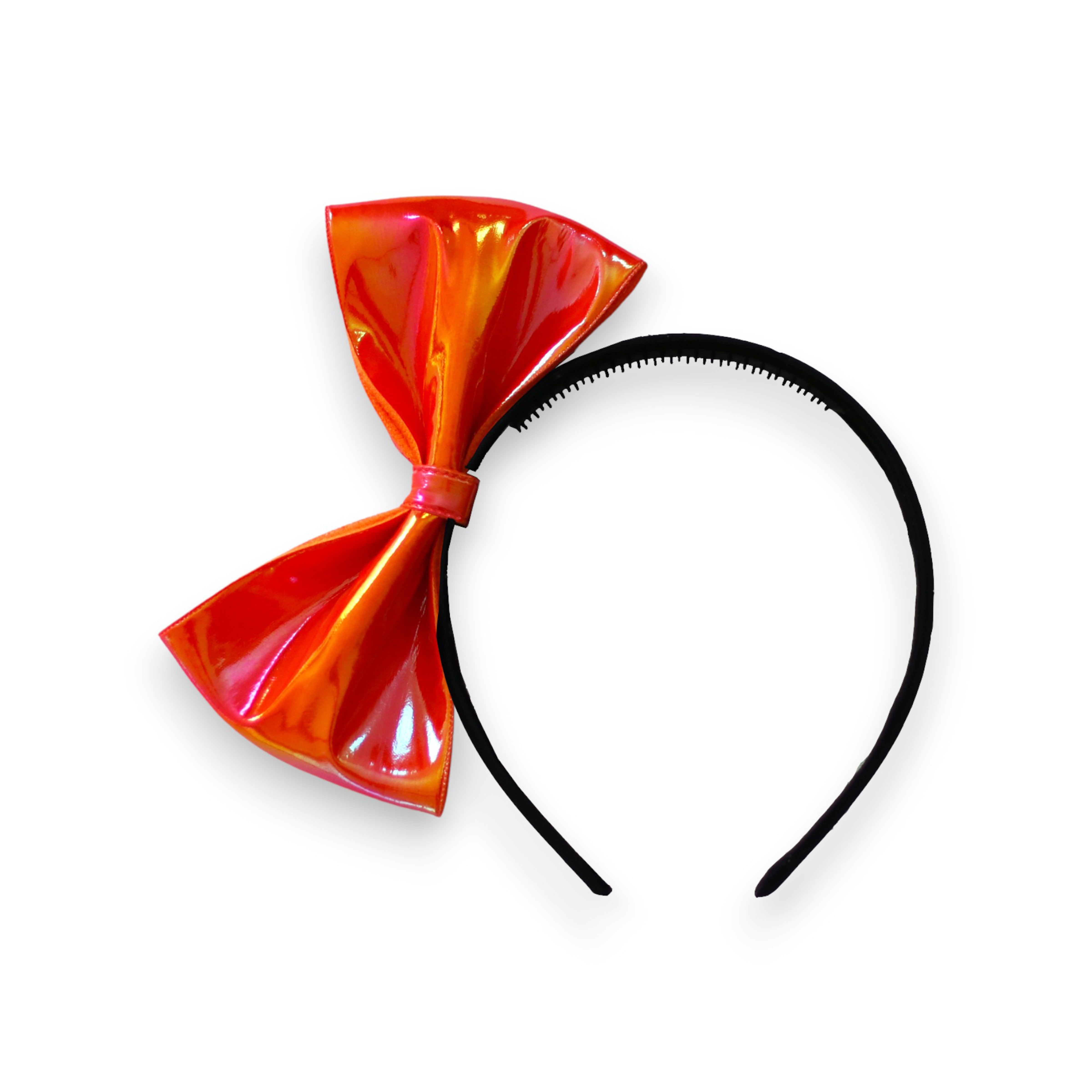 Summer Crystal - Vegan Leather Bow Headband - 1 Pack
