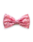 Summer Crystal - Small Sequin Bow Hair Clip For Top Styling - 1 Pack
