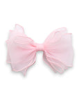Summer Crystal - Organza Cloud Bow Hair Clip – 1 Pack