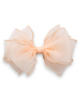 Summer Crystal - Organza Cloud Bow Hair Clip – 1 Pack