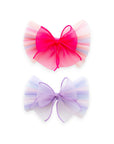 Girls' Organza Tulle Bow Hair Clip