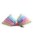 Summer Crystal – Pastel Puffy Bow Hair Clip – 1 Pack