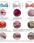 Girls' Vertical Bow Hair Clip for Competition and Dance Bun