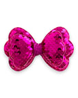 Summer Crystal Sparkling Sequins 3D Bow Hair Clip For Girls
