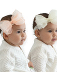 Toddler Girls' Organza Cloud Bow Baby Headband