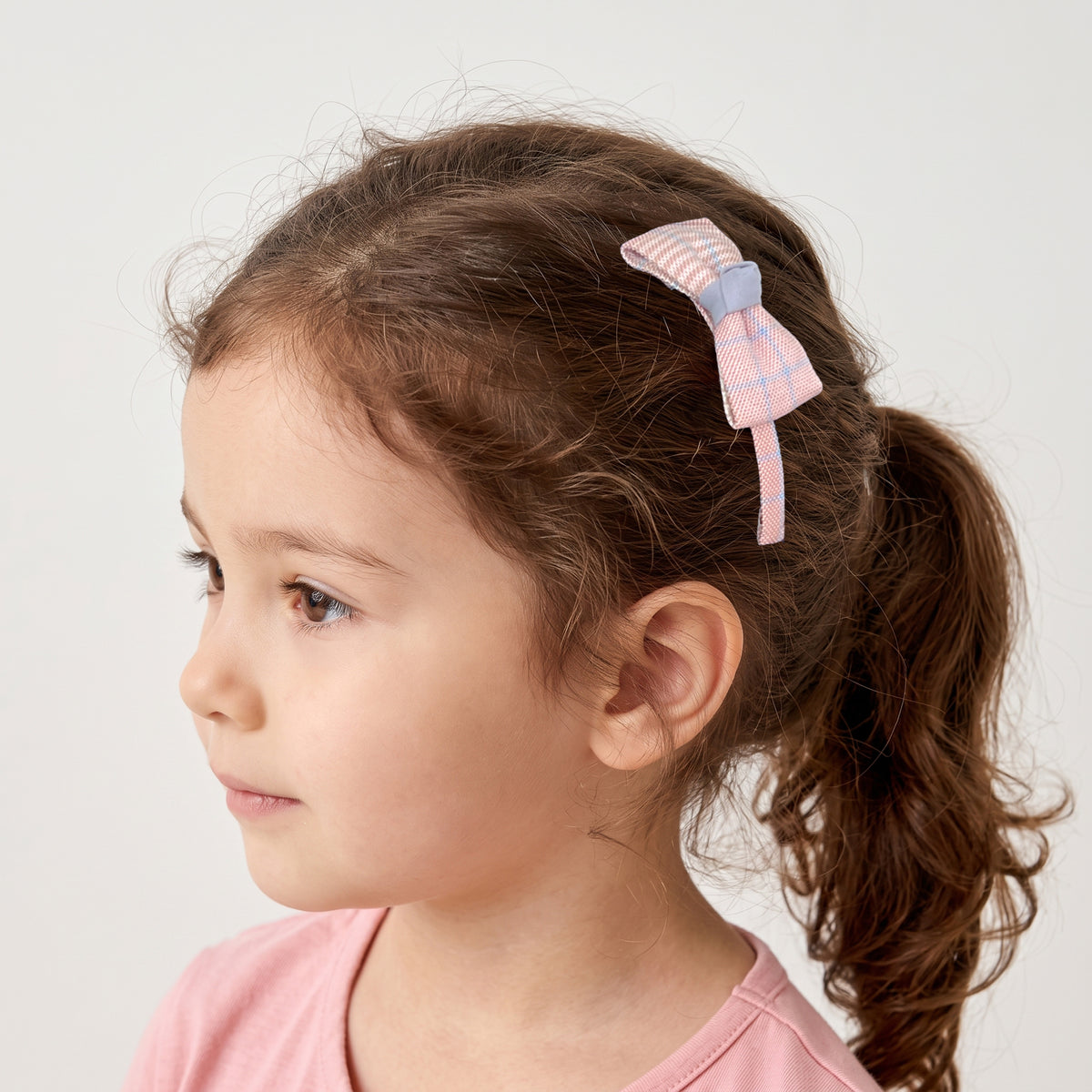 5pk Girls' Colorful 20-Tooth Strong Grip Hair Comb Clips