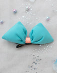 Summer Crystal – Pastel Puffy Bow Hair Clip – 1 Pack
