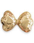 Summer Crystal Sequin Glitter Stuffed Bow Alligator Clip