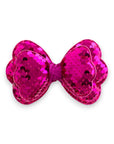 Summer Crystal Sequin Glitter Stuffed Bow Alligator Clip