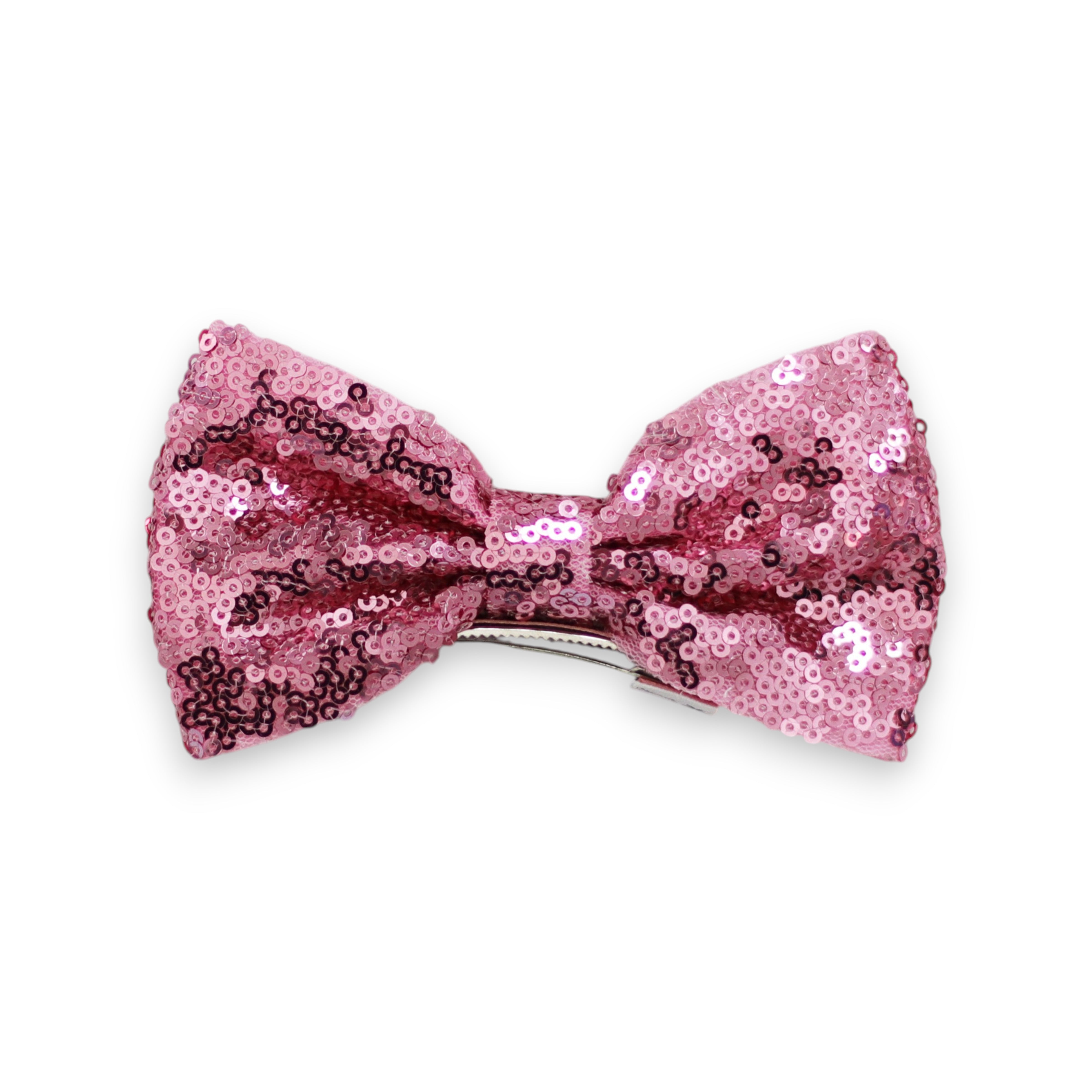 Girls' Vertical Bow Hair Clip for Competition and Dance Bun