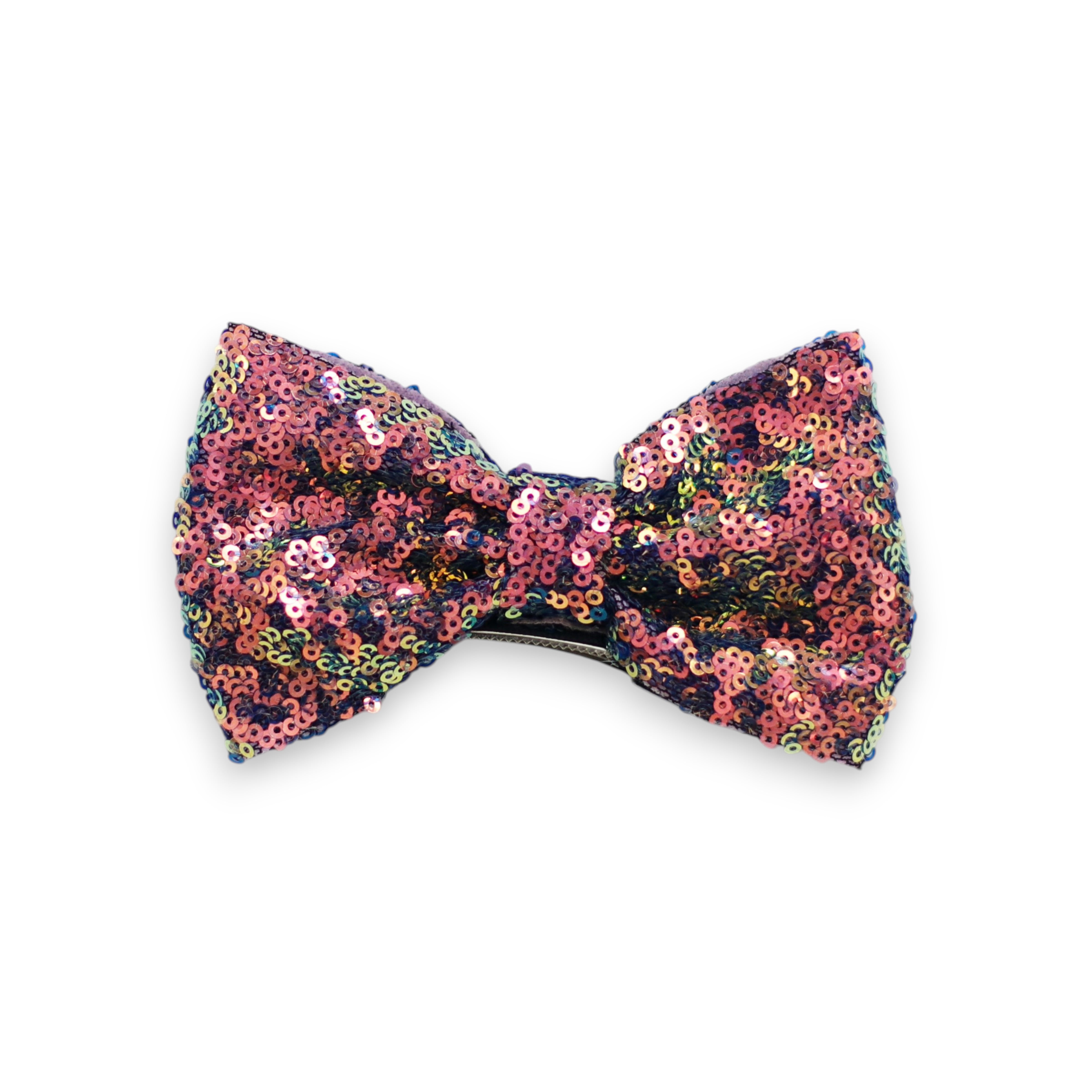 Girls' Vertical Bow Hair Clip for Competition and Dance Bun