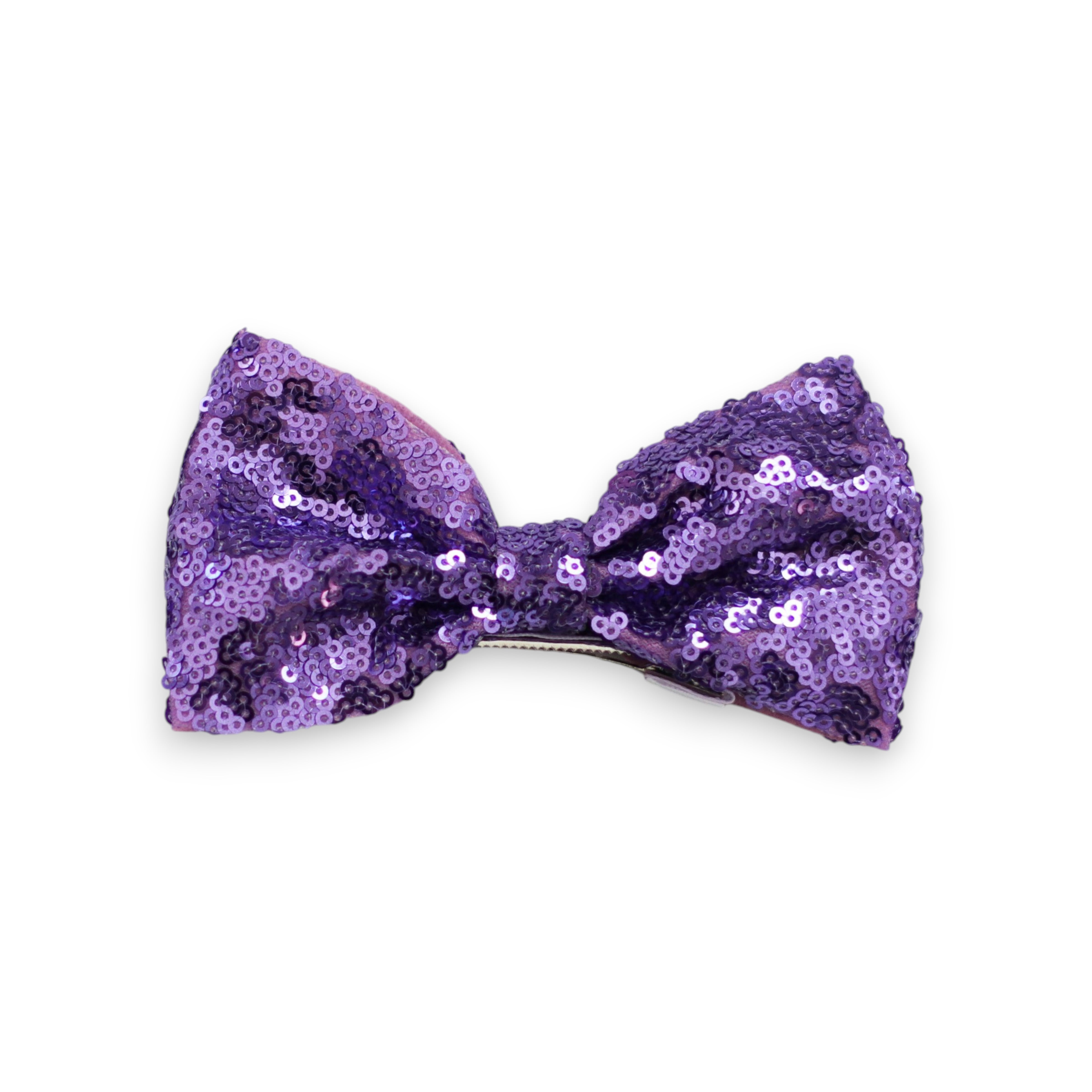 Girls' Vertical Bow Hair Clip for Competition and Dance Bun