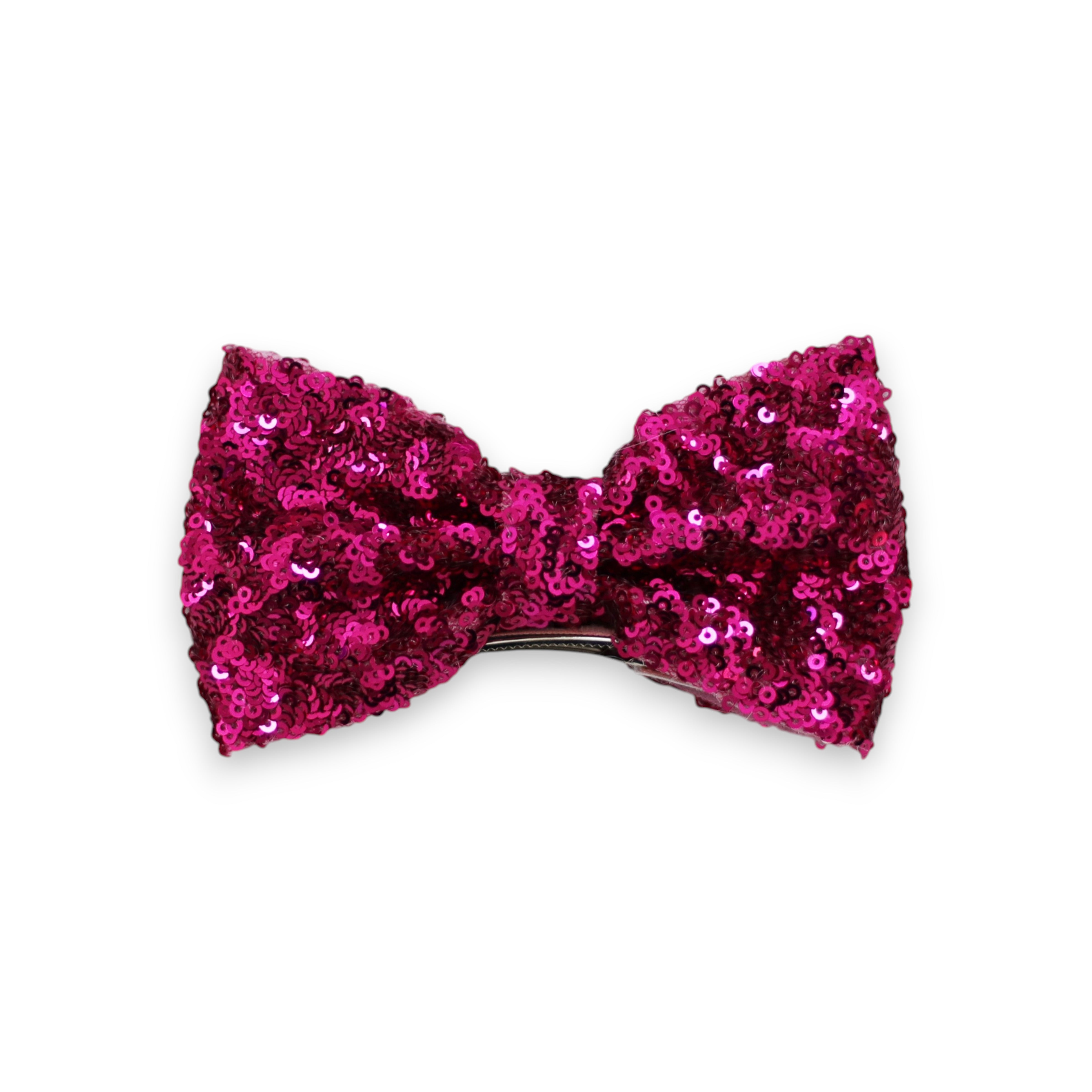 Girls' Vertical Bow Hair Clip for Competition and Dance Bun