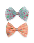 Girls' Starry Tulle Bow Hair Clip