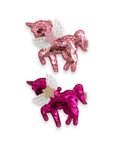 Girls' Sparkly Glitter Sequin Winged Unicorn Hair Clip