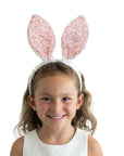 Summer Crystal - Sequin Bunny Ear Headband - 1 Pack